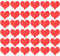 Operitacx Buchumschlag Stoff 100 Stück Herzausschnitte Aus Papier In Herzform Für Karten Zum Valentinstag Zum Basteln Für Klassenzimmer Pinnwand Schule Bastelprojekte