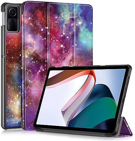 TOPCASE Hülle für Xiaomi Redmi Pad SE 11 Zoll 2023 Tablet,Schlank Slim Hülle Schutzhülle mit Auto Schlaf/Wach und Standfunktion,Galaxy