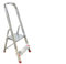 Escalera de Tijera Plegable, Escalera de Aluminio, Multiusos, Antideslizante, Ligera y Resistente, Escalera Doméstica, Fácil Transporte (2 peldaños)