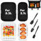 YQL 7PCS Air Fryer Accessories for Tefal Easy Fry Dual 5.2L/3.1L, Tower T17099 5.2L/3.3L, Lakeland 5L/3L, Salter EK5729 5.5L/3.5L, Reusable Air Fryer Dual Accessories for Large & Small 2 Basket
