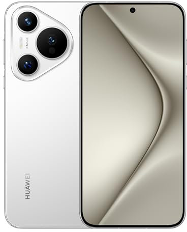 HUAWEI Pura 70 Smartphone, 12GB + 256GB, Flat-Edge Display, Ultra Speed Snapshot, Super Robustes Kunlun Glass, 66 W Supercharge, 4.900 mAh Akku, Weiß, Deutsche Version
