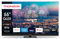 Thomson 55 Zoll (139cm) QLED Plus Google Smart TV, Wi-Fi, Dolby Audio, Eingebauter Frontlautsprecher, Bluetooth 5.1, Triple-Tuner (Kabel/Satellit/Antenne), HDMI, CI+, A+ Panel - 55QG6C14
