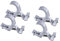 ONLISUM Traversen Klammern,4 Stück Bühnenlicht-Klemmen 40-60mm, Truss Clamp Half Coupler Trussaufnehmer für Moving Head Par-Led Lighting Fixtures