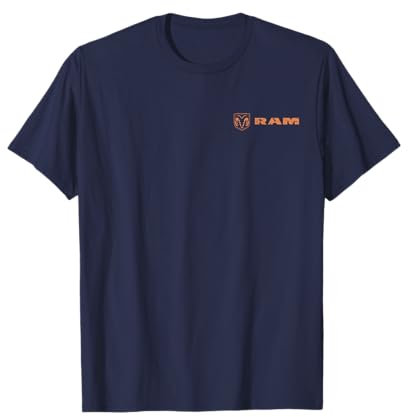 Ram Trucks All-American Throwback – dunkler Druck (vorne/hinten) T-Shirt
