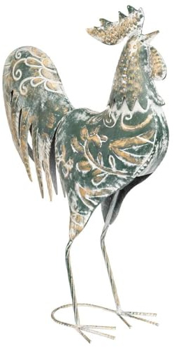 Atmosphera - Deko-hahn Conor h.54cm Metall