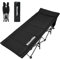 Naturehike Klappbares Feldbett, mit Kissen Campingbett 190 x 70 x 48 cm, Enthält eine 3 cm Dicke Steppschicht, Reisebett-Belastbarkeit bis 150kg, Tragbarer Loungesessel