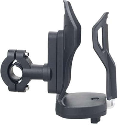 Portavasos para moto, portavasos ajustable para scooter – Portabotellas multiusos ajustable – Portavasos portátil, portabotellas para Scooter, cochecitos