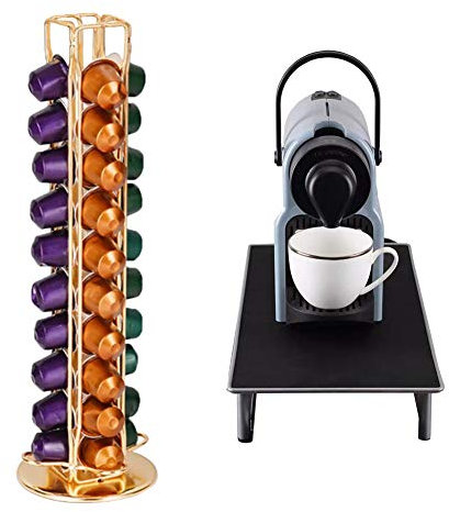 Petyoung Support rotatif élégant et moderne pour 40 capsules de café