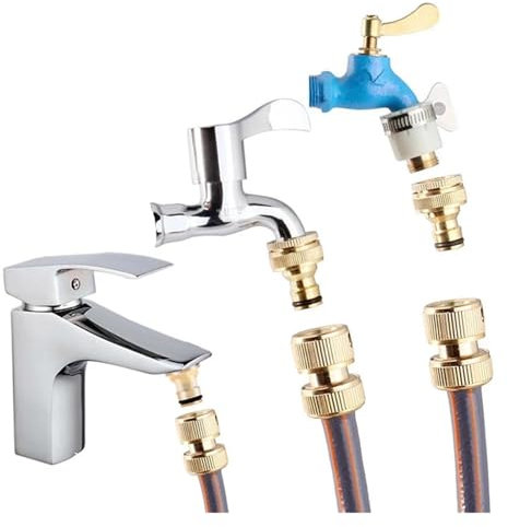 Adaptador Universal de Manguera de Cocina de 15 mm a 23 mm Conector de Grifo Adaptador de Manguera mezcladora