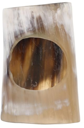 IMIKEYA Viking Trinkhorn Ständer Vintage Robuste Trinkhorn Halterung multifunktionale Methorn Becher Trinkhornständer für Dekoration Zuhause