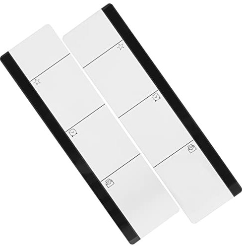 KALLORY Computer-bildschirm-board-monitor Sticky Board Memo Board Set Beleuchtete Anzeige Message Board Memo Notizen Boards