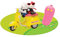 Peluche Hello Kitty, Peluche Hello Kitty con Lazo de 16 cm, Pack Hello Kitty | Peluche Suave y Adorable para Niños Hello Kitty (Moto Hello Kitty)