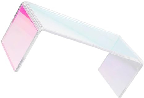DECHOUS Acrylic Wrist Rest Pillow for Manicure Use, Portable and Convenient Nail Art Hand Cushion in White, Suitable for Household Use and Professional Nail Salon Support
