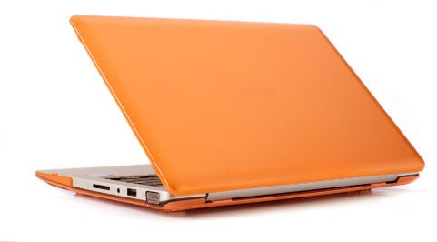 iPearl mCover - Cover rigida per Asus VivoBook X202E / S200, 11,6, colore: Arancio