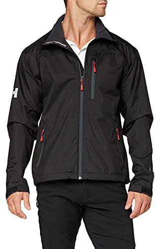 Helly Hansen Herren Crew Jacket, Schwarz, 17 EU