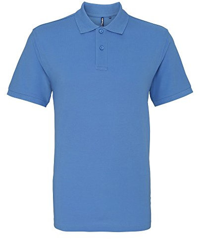 Asquith & Fox Men's Asquith and Fox Men's Polo Short Sleeve Polo Shirt, Blue (Cornflower 000), X-Large (Manufacturer Size:XL)