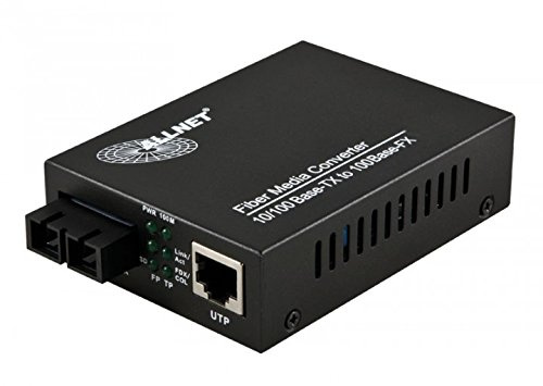 ALLNET ALL-MC106-SC-SM convertisseur de Support réseau 100 Mbit/s 1310 nm Monomode Noir