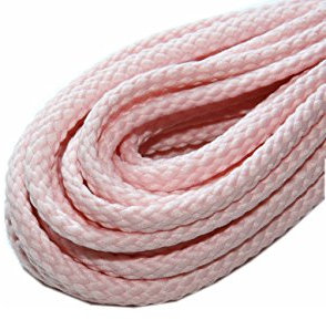 Cordon Cordelette Tressé 4 mm x 5 mètres (Rose)