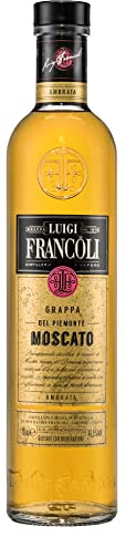 Luigi Francoli Grappa Moscato del Piemonte Barrique 41,5%