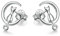 Pendientes de Plata de Ley 925 para Mujer - Diseño de Gato y Luna - Aros Tous