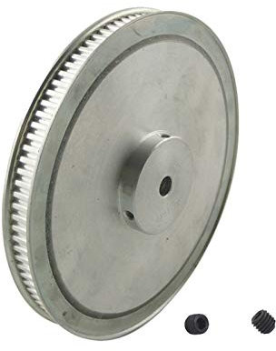 Shuxiang-Zahnriemenscheibe, 100 Zähne XL Timing Riemenscheibe 100t, 10mm / 12mm Bohrung, Motorscheibe Aluminium 100 Zähne, Antriebsriemenbreite 11mm, Synchronscheibe, Für 3D-Drucker