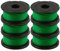 Odashen – Lot de 6 bobines de fil pour débroussailleuse Black and Decker GL7033, GL8033, GL9035, 6 m