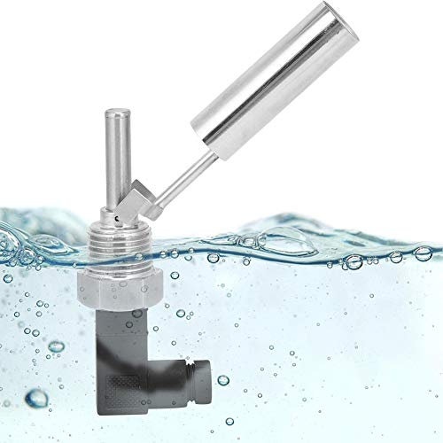 Wasser Füllstandssensor Entenschnabel Schwimmerschalter Edelstahl 304 für Hydrokultur Salzwasser Süßwassertank Gartenarbeit Quarium, Seitenmontage, G1/2 DC0-220V