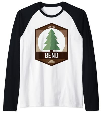 Anstecknadel mit Bieber oder Douglasie, Tannenbaum, Kiefernholz Raglan