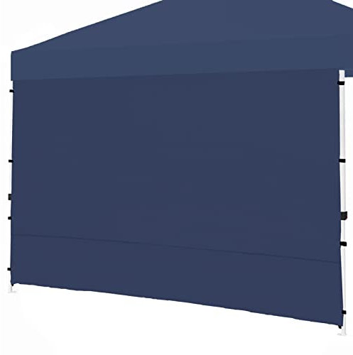 Canopy SunWall, 10x10ft Pop Up Canopy Sidewall for Instant Canopy Tent Gazebos, 1 Pack Sidewall Only Navy