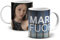Createe Tazza da caffè Mare Fuori, Tazza da caffè in Ceramica personaggi, serie tv, ciro, edoardo, rosa ricci, pino, cardiotrap, carmine, filippo - 350ml (Rosa Ricci)