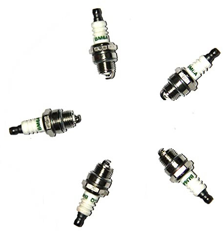 5Pcs Candele L7T BPMR7A RCJ6Y RCJ7Y WSR5F for STIHL Trimmer Ventilatore Motosega TS400 TS420 TS460 021 MS180 MS250 FS55
