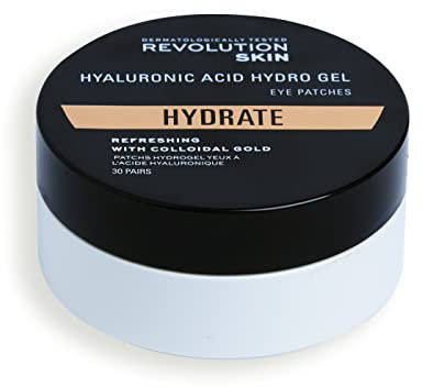 Revolution Skincare London, Gold Eye Hydrogel Hydratisierende Augenpflaster mit kolloidalem Gold, 60 Stk