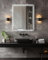 Trintion Badspiegel Mit Beleuchtung, 60x50 cm Badspiegel Mit Touch Schalter, Dimmbar, 3 Lichtfarbe Einstellbare, Wandspiegel Badezimmerspiegel Mit Beleuchtung LED Spiegel, Wandspiegel