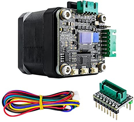Flpeekash Für 3D-Druckerzubehör MKS SERVO42C 42 Closed-Loop Drive Ultra-leise statt TMC2209-mit Motor