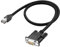 LANMINGLEL Câble RJ45 vers DB9, mâle RJ45 vers DB9 9 broches, RS232 Connecteur série Cat5 Ethernet LAN Câble de console Ethernet vers RS232, pour appareils réseau,console,routeur 0.5M(Mâle vers mâle)