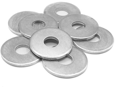 Unterlegscheiben - DIN 440 - Beilagscheiben - Edelstahl V2A / A2 (M8, 5 Stück)