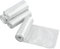 25 rollos de bolsas de basura blanca 100L (85x105 cm) – Galga 130 extra fuertes, ecológicas y compostables – 10 bolsas por rollo