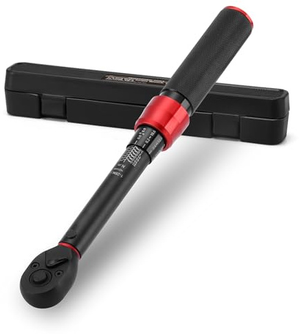 Mayouko 1/4 Drive 72 Teeth Torque Wrench, 1-25Nm, CR-V, with storage box