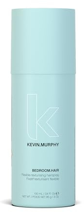Kevin.Murphy Bedroom.Hair Spray Texturisant Flexible, 100 ml | Pour Tous Types de Cheveux, Look Décoiffé, avec Extrait de Racine de Gingembre, sans Sulfates ni Parabènes