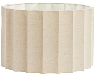 Light & Living Zylinder Lampenschirm Disli - Creme - 40x40x25cm | Rund - Modern - Textilien