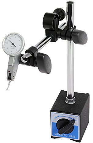 WABECO Magnet-Messstativ mit Fühlhebelmessgerät Messstativ mit Magnetfuß Messuhrhalter