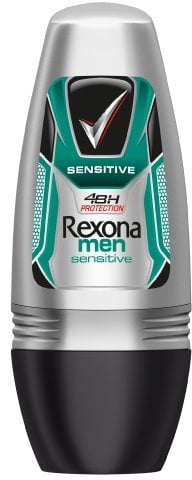 Rexona Roll-on men sensitive, 3er Pack (3 x 50 ml)