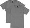 Hanes Men's Beefy, Heavyweight Cotton Pocket Tee, Full-Cut T-Shirt, 1, Charcoal Heather-2 Pack, 3XL (Pack of 2)