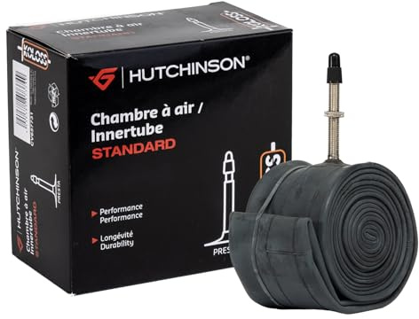 Hutchinson - Schlauch - MTB - Standard - Strapazierfähig und pannensicher - Schrader- und Presta-Ventile - Dicke 0,9 mm