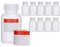 Octopus 10x 250 ml LDPE Wide-Mouth Bottles with Screw Caps - Empty Chemical & Laboratory Storage Containers for Kitchen or Hobby