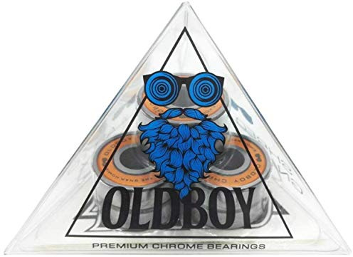 Oldboy Steel Chrome Skateboard Bearings –Steel Balls (8x22x7mm)