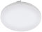 EGLO LED Badezimmer-Deckenlampe Frania, 1 flammige Deckenleuchte, Material: Stahl, Kunststoff, Farbe: Weiß, Ø: 33 cm, IP44