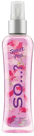 Body Mist By So…? Damen Sweet Pea Duftendes Körpernebel, bodyspray für damen 100ml