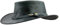 Black Jungle Bulat Lederhut, Westernhut, Australienhut, Cowboyhut (Schwarz, L)