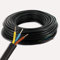 50 m de Câble électrique basse tension 3G1.5 / RO2V - utilisation intérieur/extérieur - rouleau/couronne de câble noir - longueur au choix
